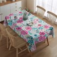 thumbnail image 2 of Pioneer Flower Rectangle Tablecloth 60"x84",Waterproof Polyester Rectangle Table Cloth, Wipeable Spillproof Polyester Tablecloth for Dining, Camping, Indoor and Outdoor, 2 of 5