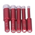 thumbnail image 4 of Drilling Bits,  Drill Bit 5Pcs Wide Application  For Granite, 4 of 8