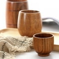 thumbnail image 4 of Jujube Wood Cup Solid Wood Water Cup Tea Trumpet Coffee Cups Antique Mug Drinkware For Japanese Style Kitchen House Drinkware, 4 of 7