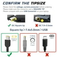 thumbnail image 6 of 65W Laptop Charger for Lenovo Thinkpad T460 T470 T470S T430 T440 T440S T440P T450 T460S T540P T560 E440 E450 E550 E560 G50 G50-45 G50-70 G50-80 Z50 Z50-70 Z50-75 AC Adapter Power Supply Cord Plug, 6 of 11