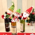 thumbnail image 4 of Cubierta navideña para botella de vino Papá Noel, adornos para botellas de vino para decoraciones navideñas para el hogar Zhivalor  CPB-CJZ503-1, 4 of 5