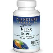 Planetary Herbals Full Spectrum Vitex Extract 500 mg 120 Tabs