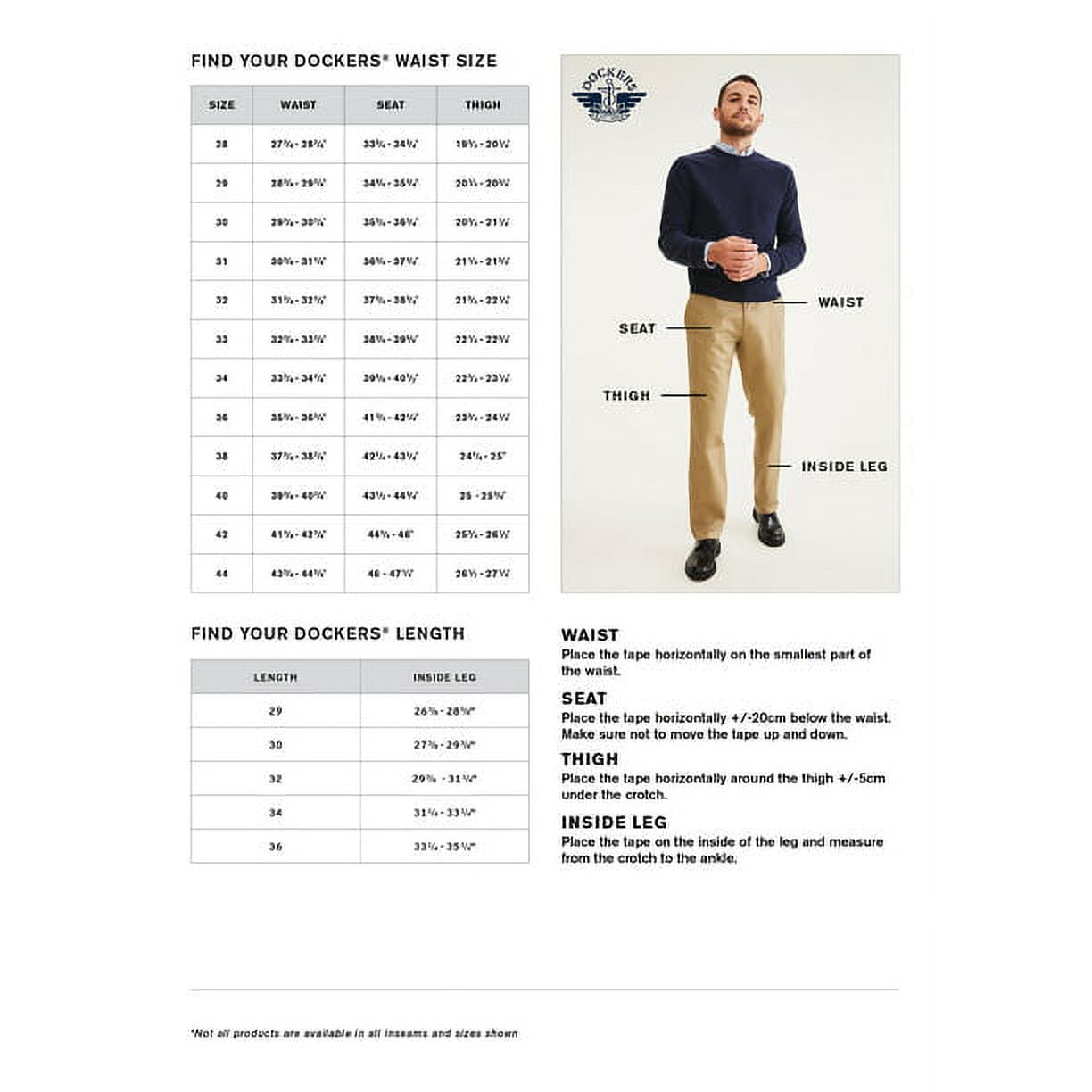 Dockers Men's Signature Straight Fit Creased Khaki