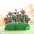 thumbnail image 5 of Geemin Happy Mothers Day Lily-Flower Card Pop-up Card 3D Greeting Cards Holiday Postcard Anniversaries Letter Card for Friend, 5 of 6
