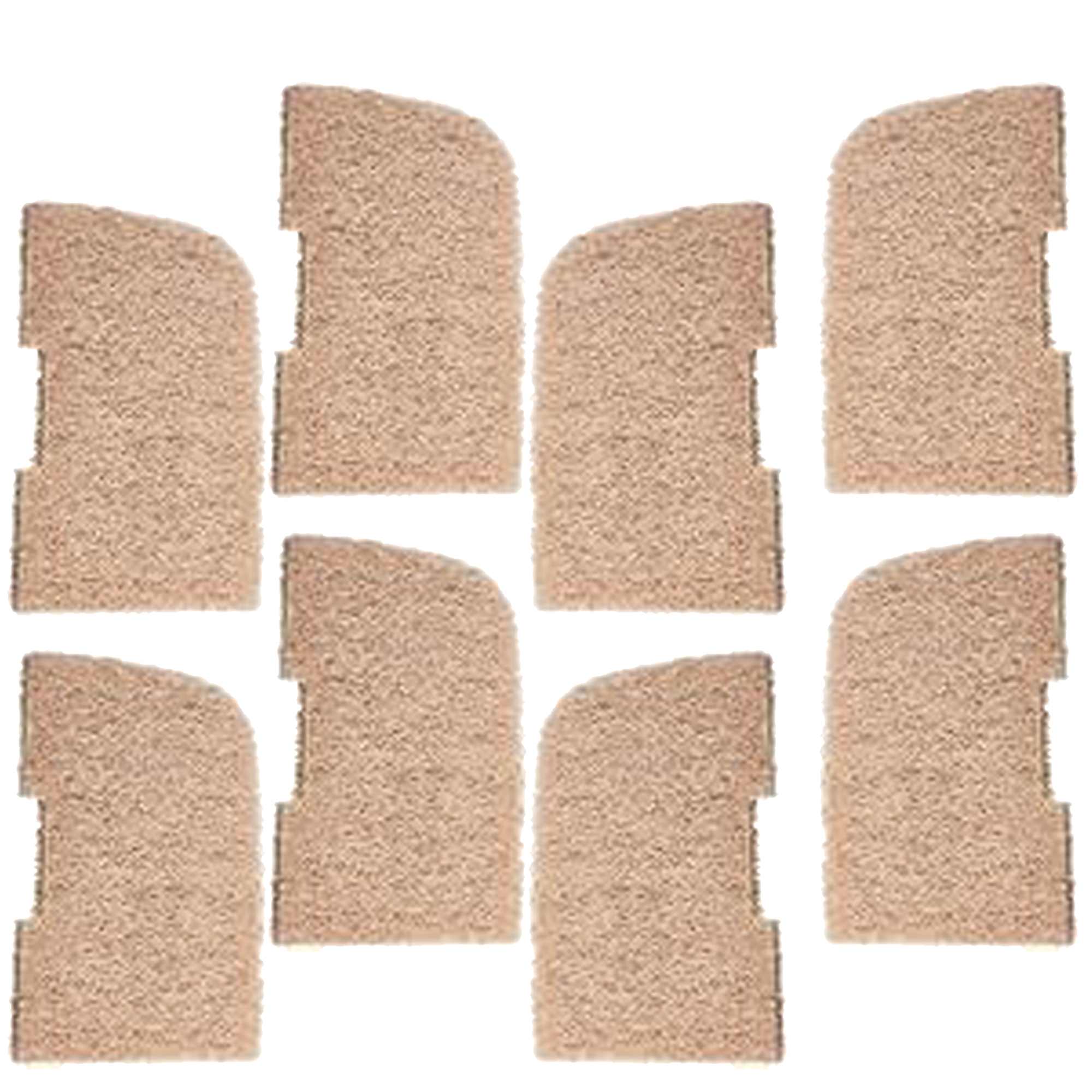 Qzbhct 14 Pcs Ammonia Remover Pad for Fluval 306 307 406 407 Canister Filter Aquarium Filter Sponge Replacement
