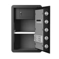 thumbnail image 6 of Sesslife 4.0 Cubic Feet Large Safe Box with Fireproof Waterproof Bag, Electronic Digital Keypad Lock, Inner Cabinet & Adjustable Shelf, Wall & Floor Mount Security Safe for Home Office Hotel, 6 of 9