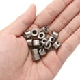 thumbnail image 4 of Juego de 15 Collares de Tornillo de 5 mm de Diámetro del Eje, 10 mm de Diámetro Exterior, 7 mm de Ancho, Collar de Detención para Taladro, Acero Inoxidable, 4 of 6