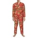 thumbnail image 3 of Balery Strawberry Pijama para Hombre de Dos Piezas con Manga Larga, Conjunto de Dormir y Descanso Suave con Bolsillos-Large, 3 of 7