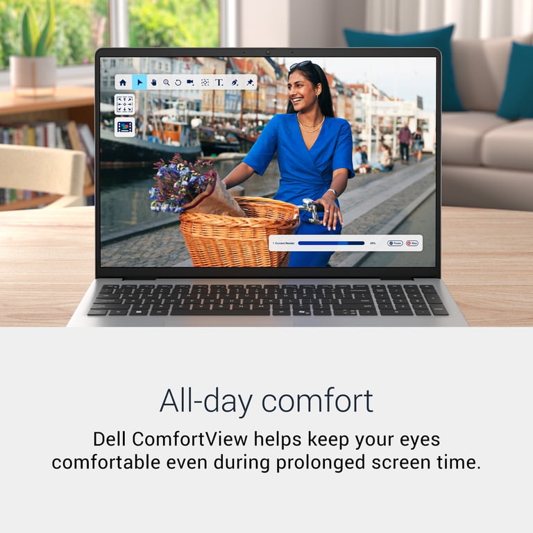 Dell 16” Laptop, Intel® Core™ 5, 8GB, 512GB, FHD+ Touch, Silver