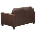 thumbnail image 4 of Signature Design by Ashley Altonbury Leather Loveseat in Walnut, 4 of 6