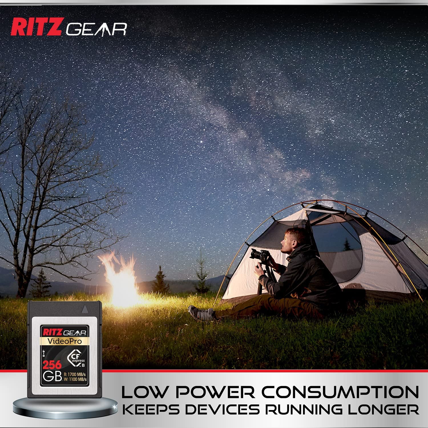 Ritz Gear Video Pro 256GB CFExpress Type B Flash Memory Card