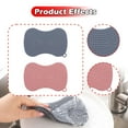 thumbnail image 1 of 2 cepillos de silicona para platos, esponja de cocina, utensilio de cocina eficiente, cepillo de limpieza suave para el hogar, de doble cara, fácil de, 1 of 8