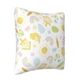 thumbnail image 2 of ZICANCN Rainbow Flower Sun Throw Pillow Covers, Bed Couch Sofa Knit Decorative Pillow Covers for Living Room Farmhouse, 18"x18", 2 of 8