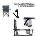 thumbnail image 4 of Sillas Camping Y Playa Plegable Portatil Para Exteriores 4 Piezas Gris Duralife Camping, 4 of 7