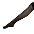 thumbnail image 2 of Yutnsbel Pantyhose for Women, Black Women's Lace Top Thigh High Sheer Stockings Antiskid Silicone Ultra Shimmery Pantyhose, Thigh High Socks, 2 of 9