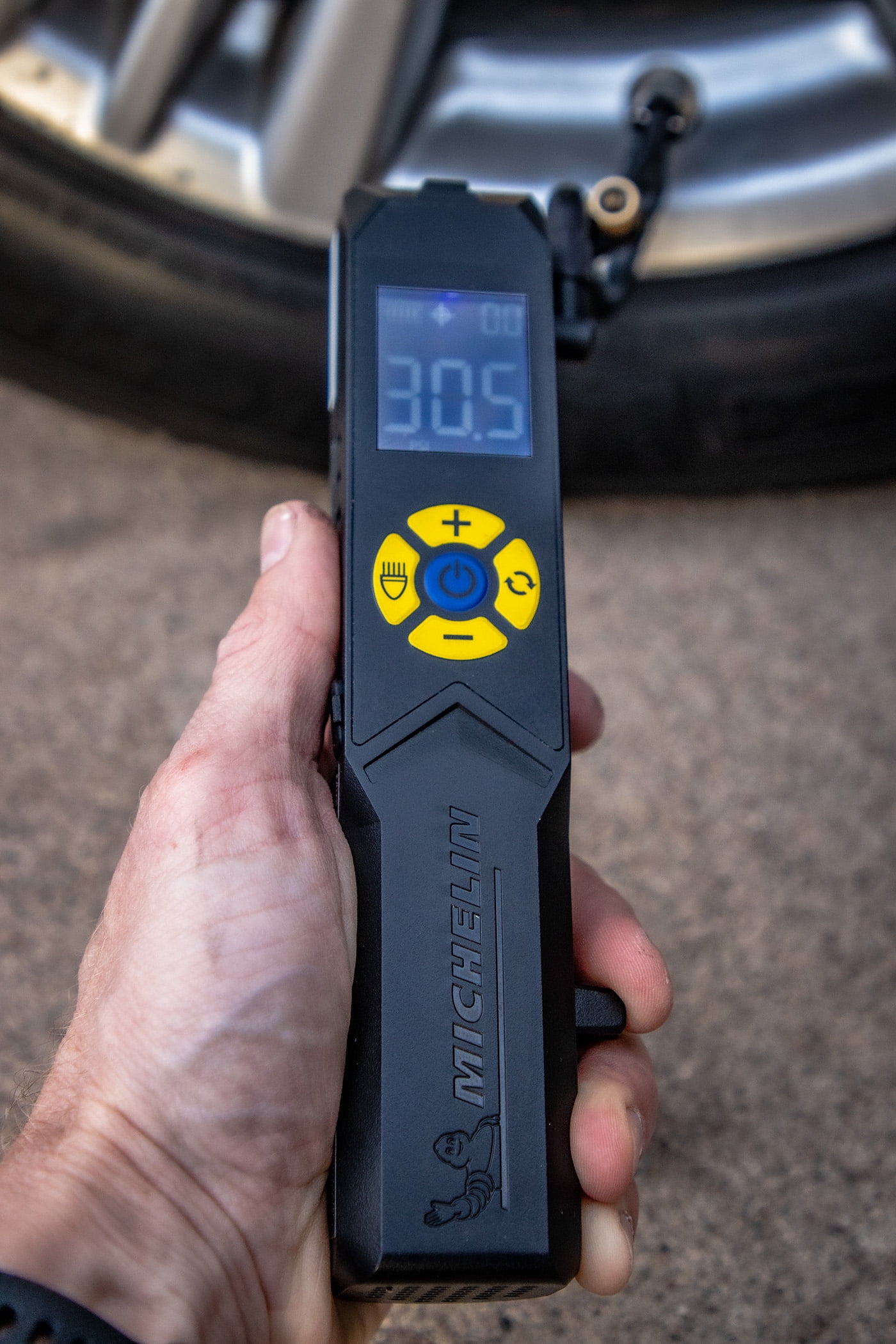 Michelin Rechargeable Top-off Digital Tire Inflator