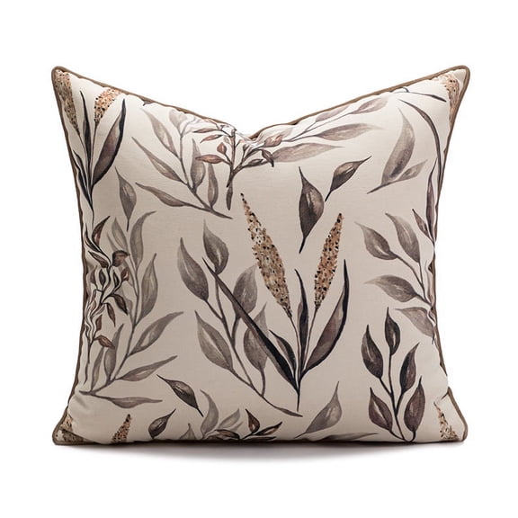 Nvzi Throw Pillow Cover 18x18 Decorative Cushion Case Farmhouse Pillowcase Modern Pillow Covers for Sofa,Couch, Living Room, Coffee