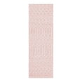thumbnail image 2 of Unique Loom Outdoor Trellis Textured Collection Area Rug - Osage (2' x 6' Runner Pink), 2 of 6