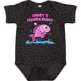 thumbnail image 3 of Inktastic Daddy's Fishing Buddy (pink) Boys or Girls Baby Bodysuit, 3 of 5