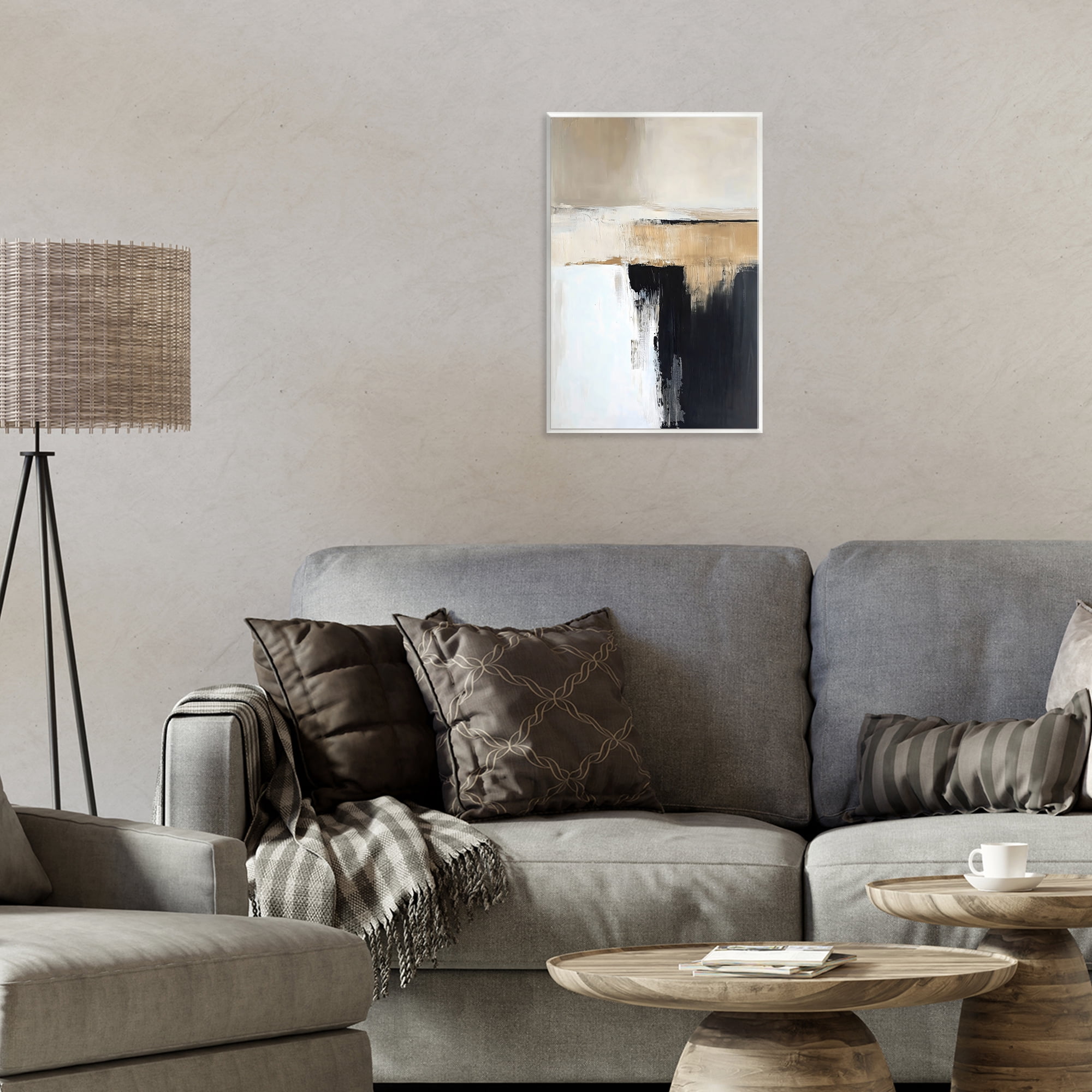 Stupell Industries Desert Horizon Muted Abstract Wall Plaque Art, design by Gina Kelly