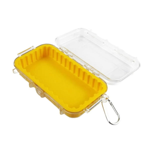 Caja de almacenamiento impermeable Strade Fareast Limited Amarillo 20 cm x 11 cm x 6 cm