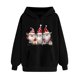 thumbnail image 1 of WILLBEST Sudadera de Mujer con Capucha Estampada Navideña para Otoño/Invierno, Talla Grande, Gruesa, Informal y Holgada Chica​​, 1 of 3