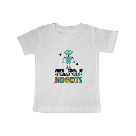 

Inktastic Future Robot Builder Robotics Engineer Gift Baby Boy or Baby Girl T-Shirt