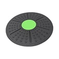 thumbnail image 4 of Tabla de equilibrio Wobble con rotación de 360 degree, regalo navideño, diámetro de 36 cm, antideslizante, para ejercicios Verde, 4 of 8