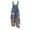 Multicolor(Floral Print), variant on Beach Flowy Jumpsuits for Women Summer Boho Bib Overalls Casual Loose Vintage Floral Print Wide Leg Cropped Jumpsuit Sweet Beach Romper Red XXL