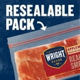 thumbnail image 6 of Wright Brand Applewood Real Wood Smoked Thick Cut Sliced Refrigerated Bacon, 24 oz, 6 of 15
