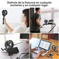 thumbnail image 2 of Ventilador portátil GudoQi recargable de mano para cochecito 35h, 2 of 7