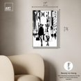 thumbnail image 4 of City Gals Cover Canvas Print Fashion Art by Art Remedy, Silver Frame, 16 x 24, 4 of 6