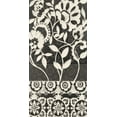 thumbnail image 2 of Zarris, Chariklia 14x24 Black Ornate Wood Framed with Double Matting Museum Art Print Titled - Midnight Batik I, 2 of 4