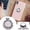 Silver, variant on Rhinestone Bling Phone Ring Holder, 360° Rotation Finger Grip Kickstand, Universal Metal Phone Ring for All Smartphones