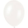 Pearlized Latex Balloons, Iridescent White, 12in, 50ct