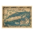 thumbnail image 6 of HISTORIX 1933 Long Island New York Vintage Map Poster Wall Art Print, 24 x 36 Inch, 6 of 8