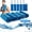 5-dark blue, variant on Instant Cooling Towel (32"x12") - Soft Microfiber Ice Towel for Neck, Gym, Yoga, Running & Sports, Breathable Chilly Towel