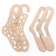 thumbnail image 4 of Adjustable Wooden Sock Blockers for Knitting and Crochet, 6 Pack Stocking Shaping Molds for Crafting Projects, 4 of 5