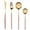 Pink, variant on TIELUTT Stainless Steel Tableware Western Fork and Spoon 4 Piece Set round Table Dining Set for 4 Small Outdoor Dining Table Set for 8 round Chargers Bulk Dinner Table Set for 6 with Runner round Dinn