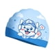 thumbnail image 3 of Gorro de baño para niños, portátil, antideslizante, de silicona suave, elástico, para ducha, baño, impermeable, para buceo, deportes acuáticos de, 3 of 8