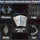 thumbnail image 4 of 454 parts Scorpion 3D metal model kit, 4 of 5
