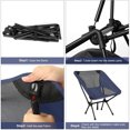 thumbnail image 4 of Silla de luna desmontable portátil espesar transpirable para barbacoa viajes pesca senderismo DQrwqpou Para Estrenar, 4 of 5