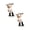 A15 2Pack B A, variant on 2Pcs French Decorative Chef Figurine - Resin Home Decoration with Cutlery Bucket for Gourmet Kitchen Decorations & Collectible Housewarming Gifts