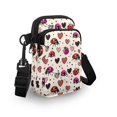 thumbnail image 3 of HELLHERO Underarm Shoulder Bag Polyester Double Layer Ladybug Heart Pattern for Travel Daily Use Unisex, 3 of 7