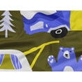 thumbnail image 6 of oneOone Rayon Dark Olive Green Fabric Camping Hike Point Craft Projects Decor Fabric Printed By The Yard 56 Inch Wide, 6 of 8