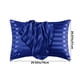 thumbnail image 3 of Funda de almohada de satén de seda con emulación de piezas, cómoda funda de almohada para cama, fundas de almohada de belleza capilar, funda de almohada de seda, 3 of 6