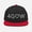 Black/ Red, variant on John 3:16 For God So Loved the World Snapback Hat | Christian Hat | Christian Clothing | Christian Baseball Cap (Black)
