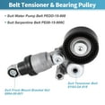 thumbnail image 5 of Unique Bargains Automatic Belt Tensioner Pulley Assembly PE03-15-980C for Mazda 3 6 CX-3 CX-30 CX-5 CX-9 MX-5 Miata, 5 of 7