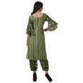 thumbnail image 4 of Moomaya Women's Printed Indian Ethnic Clothing Set-Printed Kurta w/ Pants, Designer Tunic Dress, 4 of 9