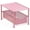 Pink, variant on Stackable Under Sink Cabinet Sliding Basket Organizer Drawer, Bronze